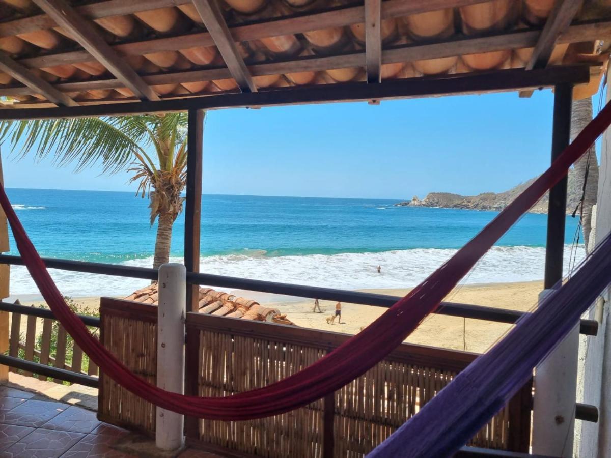 Posada Ziga Playa Mazunte Buitenkant foto