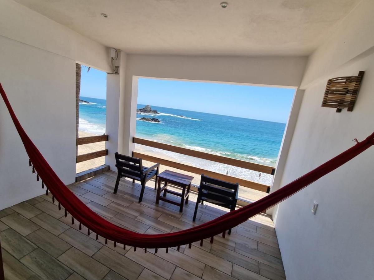 Posada Ziga Playa Mazunte Buitenkant foto