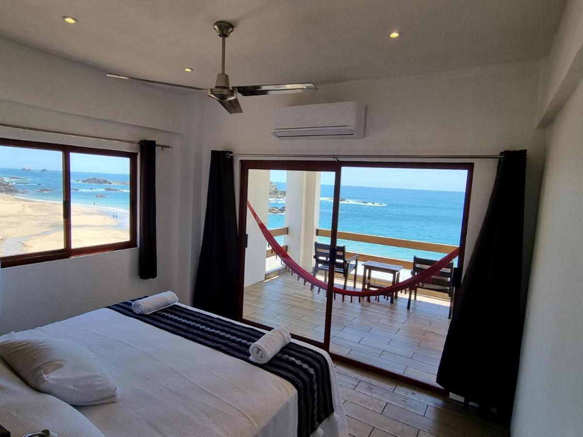 Posada Ziga Playa Mazunte Buitenkant foto
