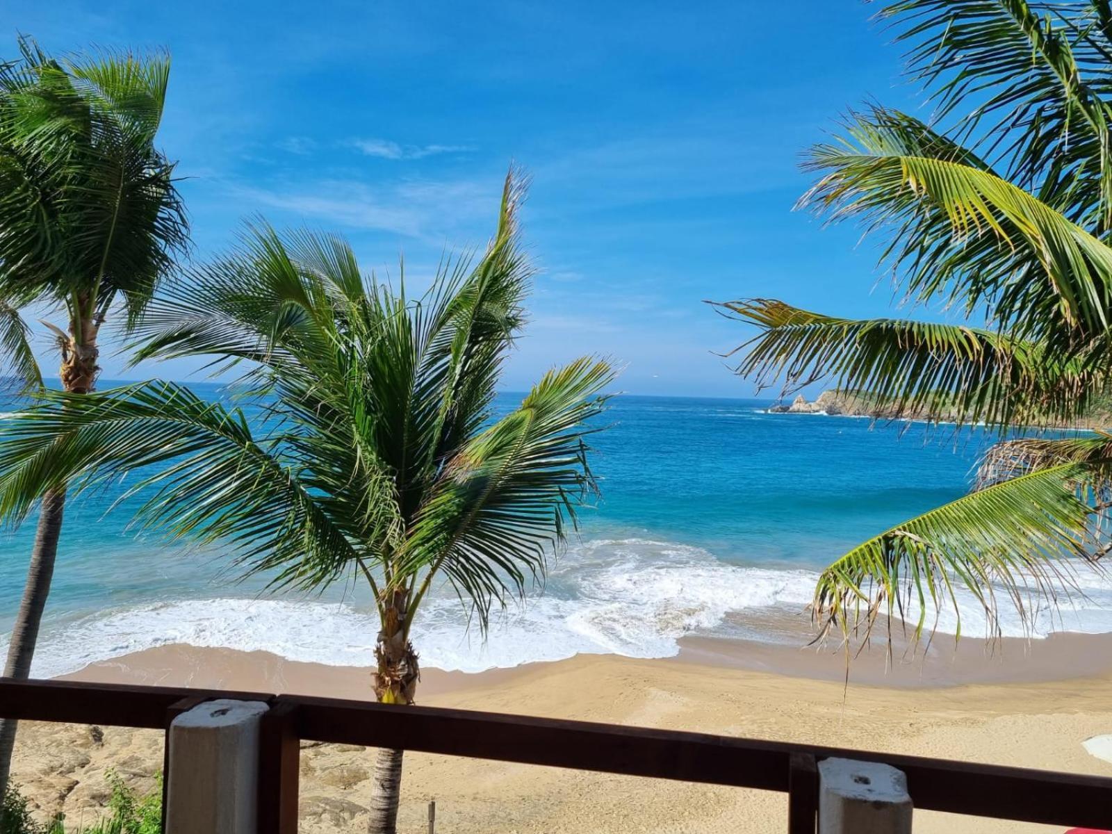 Posada Ziga Playa Mazunte Buitenkant foto