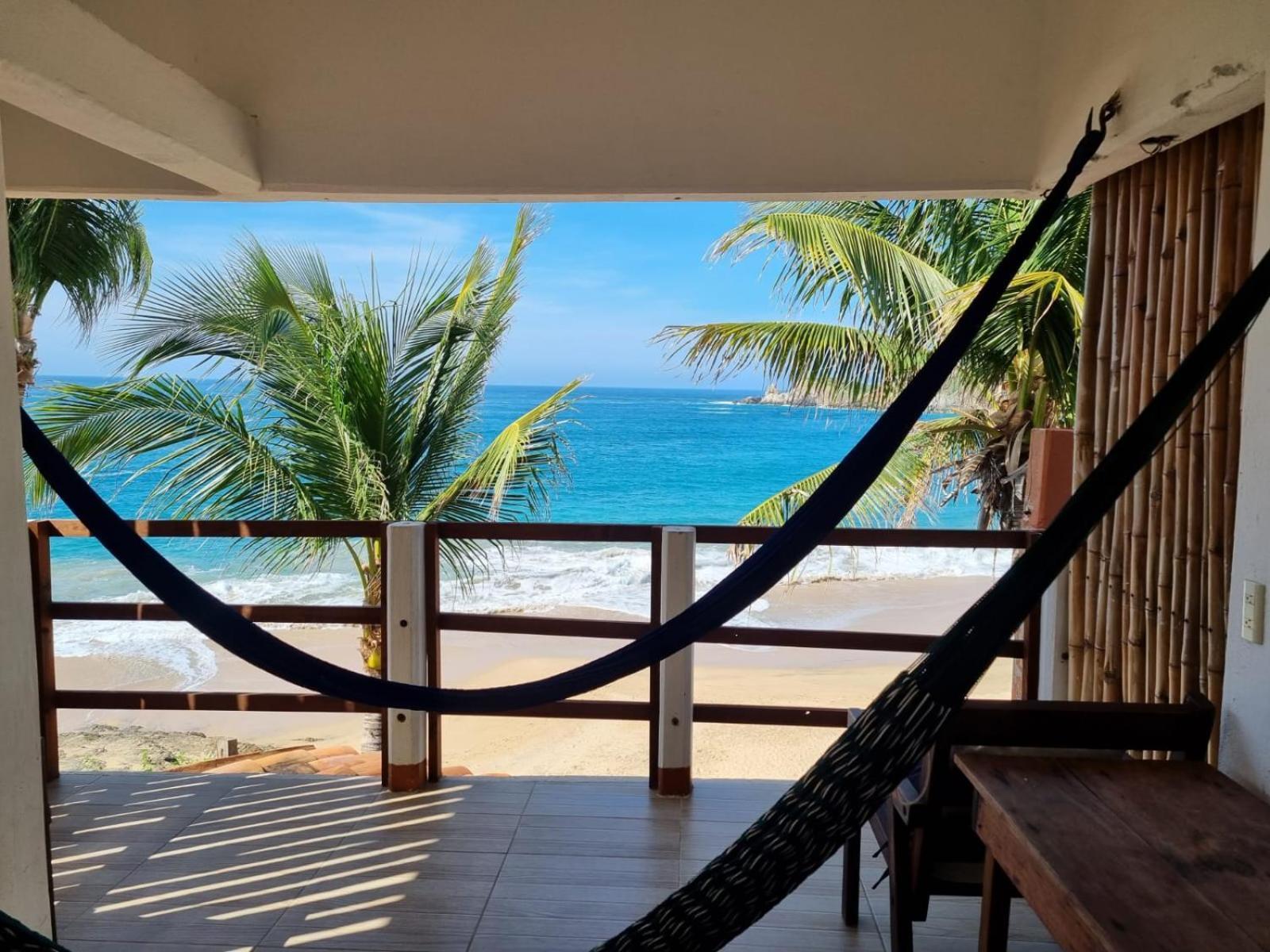 Posada Ziga Playa Mazunte Buitenkant foto