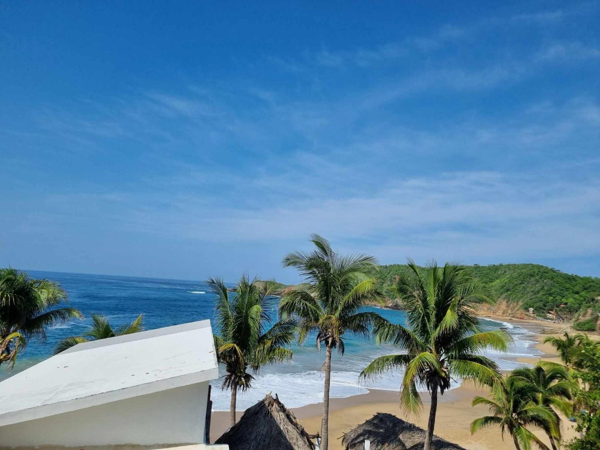 Posada Ziga Playa Mazunte Buitenkant foto