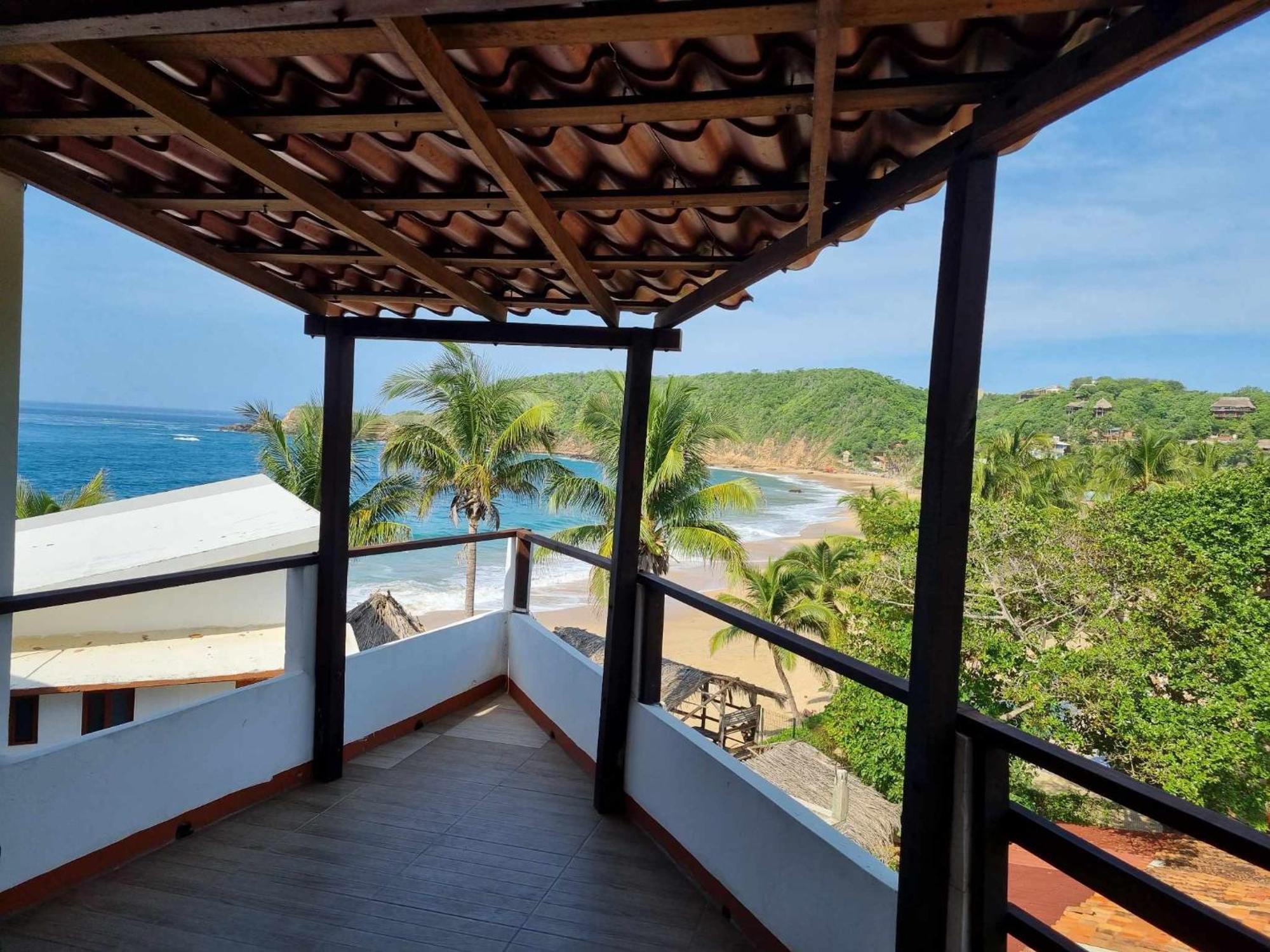 Posada Ziga Playa Mazunte Buitenkant foto